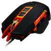 CANYON hiiri Hazard GM-6 LED johdollinen musta oranssi
