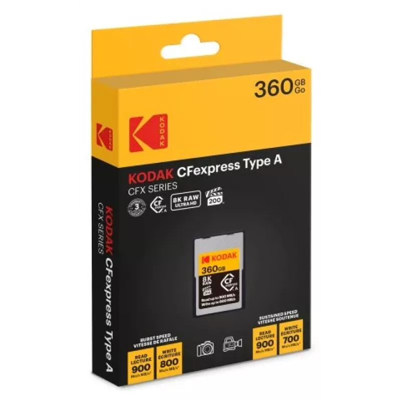 CFexpress tyyppi A -muistikortti Kodak EKMCFXA360GK 360 GB