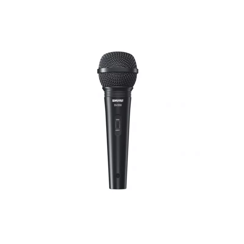 Shure SV200 mikrofoni musta karaokemikrofoni