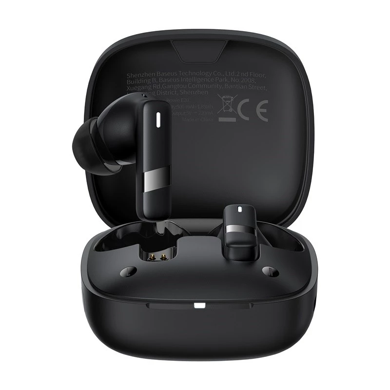 Baseus Bowie E20 kuulokemikrofoni langaton in-ear puhelut/musiikki Bluetooth musta