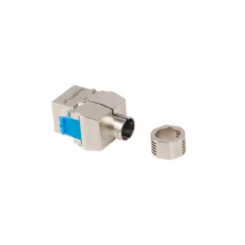 Keystone-moduuli Lanberg KSF8-4000 litteä sininen hopea RJ-45