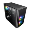 Thermaltake View 31 TG - ARGB Edition - MIDI Tower - ATX - ilman virtalähdettä (PS/2) - musta - USB/audio