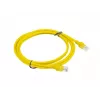 PATCHCORD Cat.5E UTP 2M keltainen FLUKE PASSED LANBERG 10-PACK