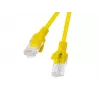 Lanberg PCU5-20CC-0025-Y Cat.5e UTP -kytkentäkaapeli, 0,25 m, keltainen, 10 kpl:n pakkaus