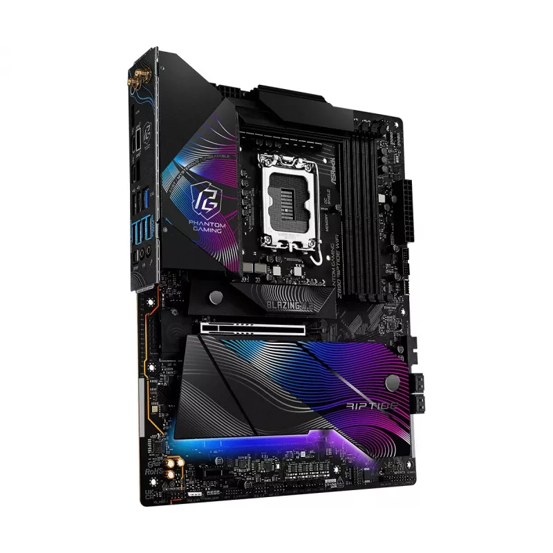 Emolevy ASRock Z890 Riptide WiFi — Intel Z890, LGA1851, ATX, DDR5, 4 DIMM, Wi‑Fi 7, 2.5Gb LAN, Thunderbolt 4