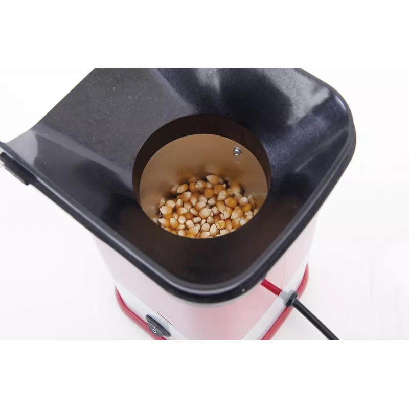 Popcorninvalmistaja JATA PAL97 punainen ruostumaton teräs