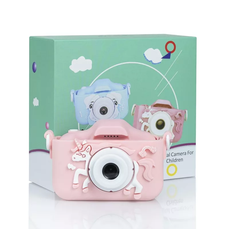 Lasten kamera Extralink KIDS CAMERA H29 Single, pinkki