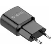 Verkko-USB-A-laturi YENKEE YAC 2013BK — 12 W, 2,4 A lähtö