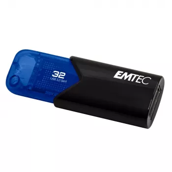 USB-muistitikku Emtec 32GB USB Type-A 3.2 Gen 2 B110 Click Easy