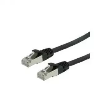 VALUE S/FTP-(PiMF-)verkkokaapeli Cat.6, LSOH, musta, 2 m (21.99.1245)