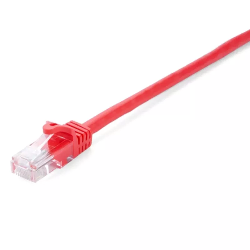 Verkkokaapeli V7 CAT6 Ethernet UTP RJ-45 Cat6 1 m punainen