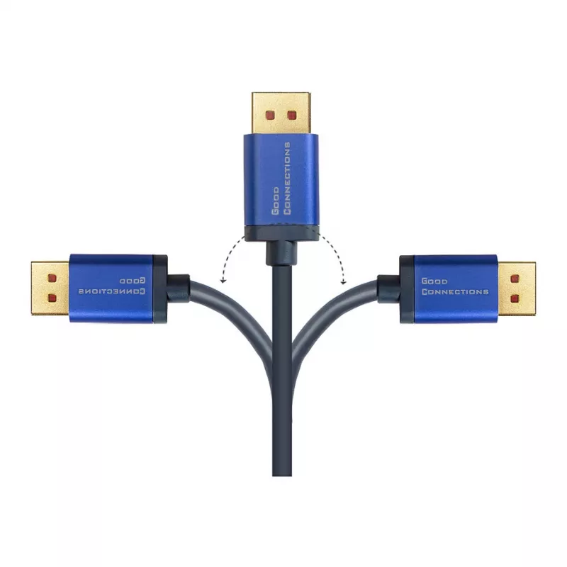 Good Connections -kaapeli SmartFLEX DP1.4 sininen 0,5 m