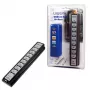 LogiLink UA0096 USB-keskitin 480 Mbit/s musta