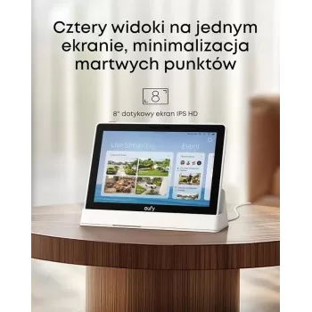 Kodin turva-assistentti Anker Eufy T87A03W1 älylaite musta/valkoinen