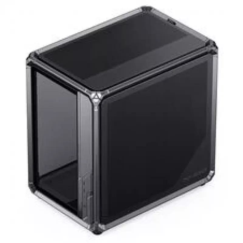 Jonsbo X400 Pro ATX Midi-Tower PC-kotelo karkaistu lasi -sivupaneelilla, harmaa