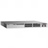 Cisco Catalyst 9200L -sarja 24-porttinen kytkin (24x 1G Base-T, 4x SFP) 1x 125W virtalähteellä Network Essentials E