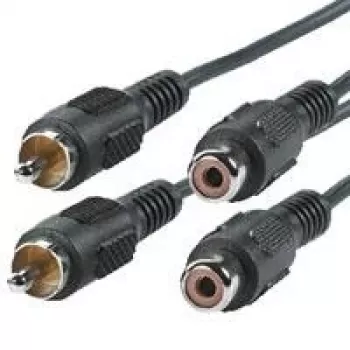 VALUE RCA-jatkokaapeli duplex ST/BU 5m (11.99.4326)
