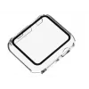 FIXED Pure täysrunkoinen polykarbonaattikotelo Apple Watch 45mm Series 8:lle, läpinäkyvä (FIXPUW-436)