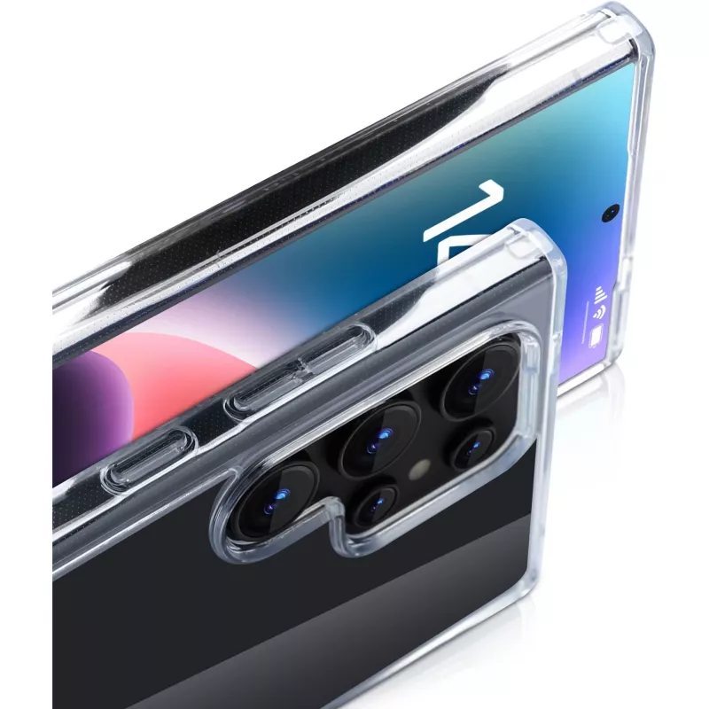 StyleShell SHOCKFlex, puhelinkotelo läpinäkyvä, Samsung Galaxy S24 Ultra