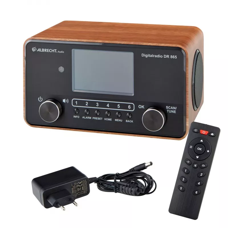 Albrecht DR 865 Senior -digitaaliradio (avattu pakkaus)