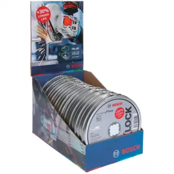 Bosch X-LOCK suora katkaisulaikka, 125 mm, 10 kpl