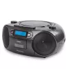 Kannettava stereojärjestelmä Aiwa BBTC-550BK Digital 6 W FM PLL musta
