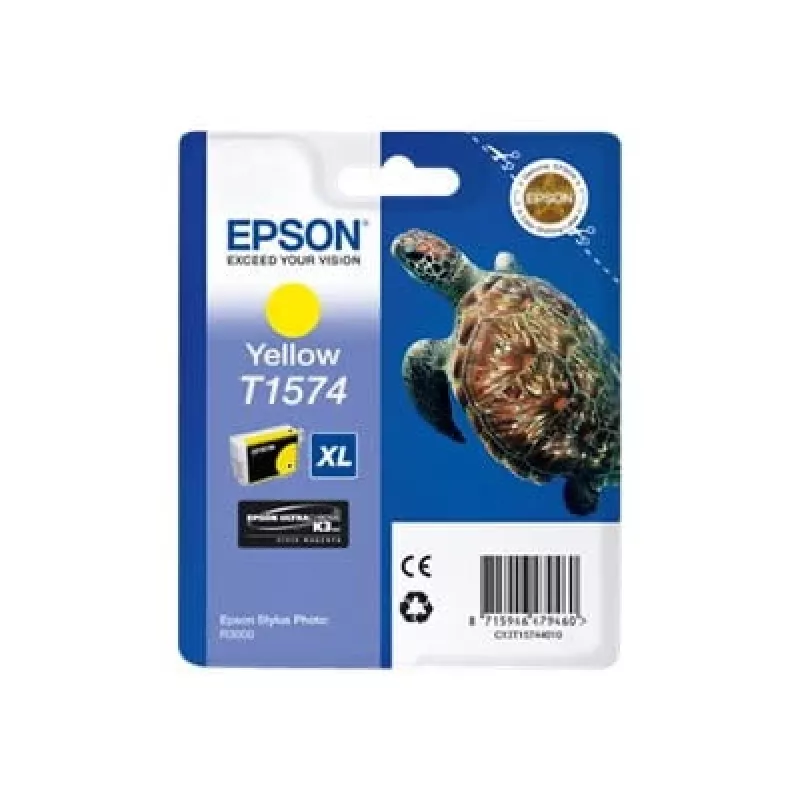 Värikasetti Epson T1574 keltainen