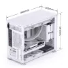 PC-kotelo Jonsbo D31 MESH Midi Tower valkoinen