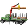 Puutavara-auto BRUDER MACK Granite 3 tukilla