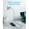 USB-kaapeli Anker 322 0,9 m USB-C musta