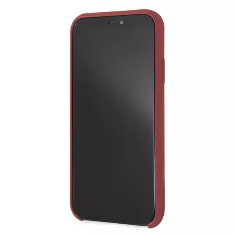 Mercedes-Benz Hard Cover silikoni Apple iPhone XR punainen MEHCI61SILRE