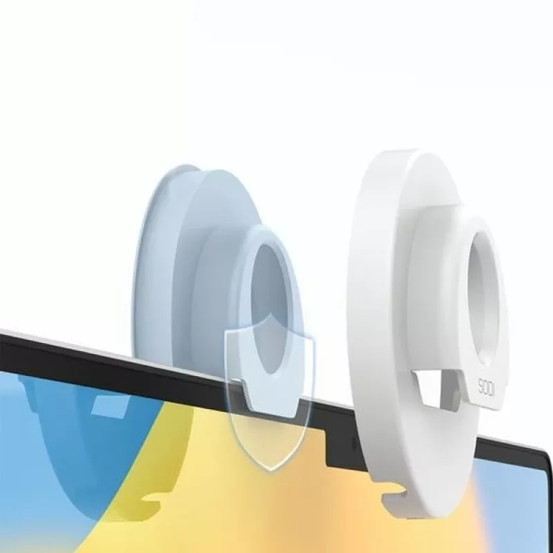Induktiivinen MagSafe-teline MacBookille valkoinen