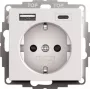 gira SCHUKO USB-virtalähde 2f System 55 malli 245927