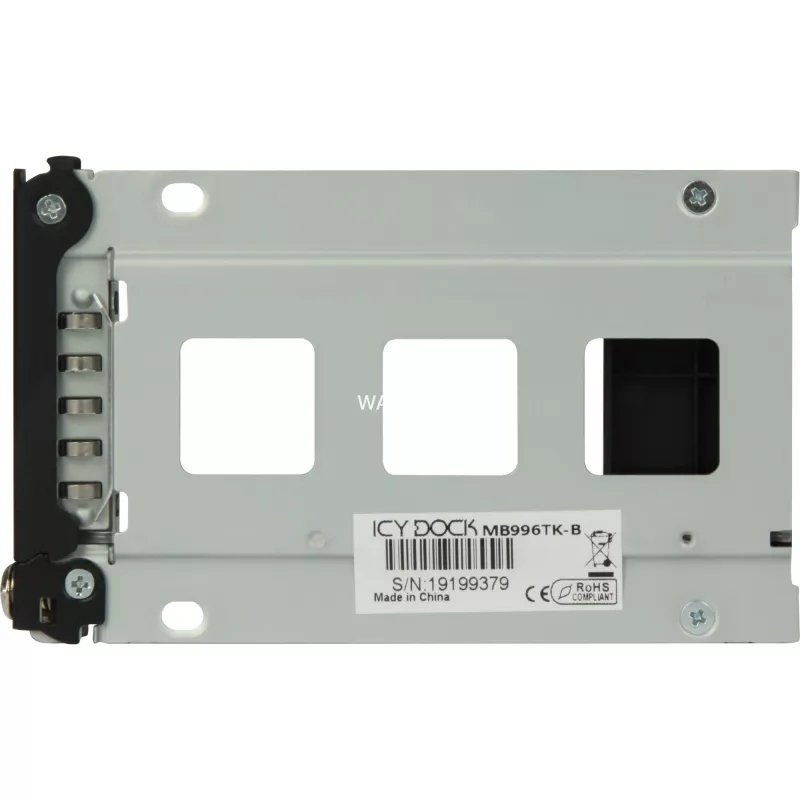 ICY Dock EZ Slide Micro Tray MB996TK-B - tallennusaseman pidike (kelkka) avaimettomalla klipsilukitusjärjestelmällä - 2.5 (6,4 cm) (MB996TK-B