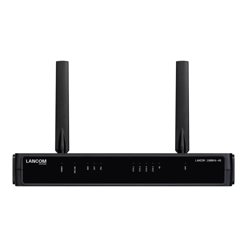 Lancom 1800VA-4G - reititin - DSL-modeemi 4-porttinen kytkin