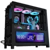 Corsair FRAME 4000D LCD RS PC-kotelo, Midi Tower, ATX, ARGB, karkaistu lasi - musta