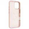 Takakansi FIXED Apple iPhone 16 Liquid Silicone pinkki MagFlow ohut suojakotelo
