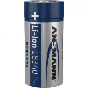 Ansmann 16340 Li-Ion akku 850 mAh 3,6 V micro-USB-tulo 1300-0015