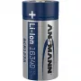Ansmann 16340 Li-Ion akku 850 mAh 3,6 V micro-USB-tulo 1300-0015