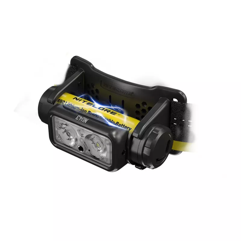 Otsalamppu Nitecore NU43 1400 lumenia kompakti kevyt