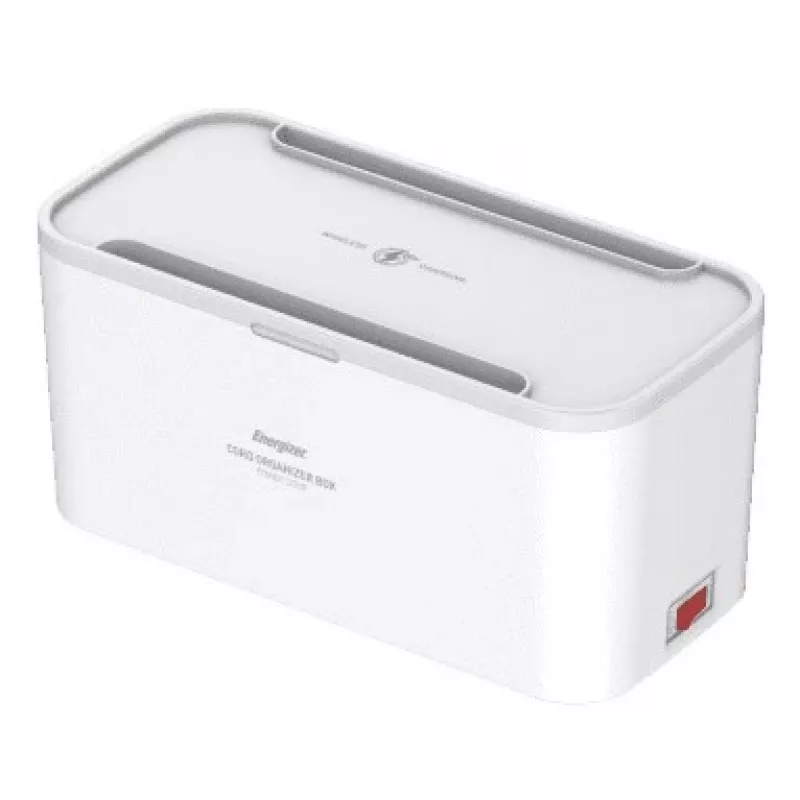 Jatkojohto Energizer EPB2500W03EU — 2 m kaapeli, 5 pistorasiaa, 2500 W, sisäkäyttöön, valkoinen