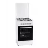 Sähkö-kaasuliesi MPM MPM-56-KGM-04, 4 poltinta, 56 cm, sähköuuni, musta