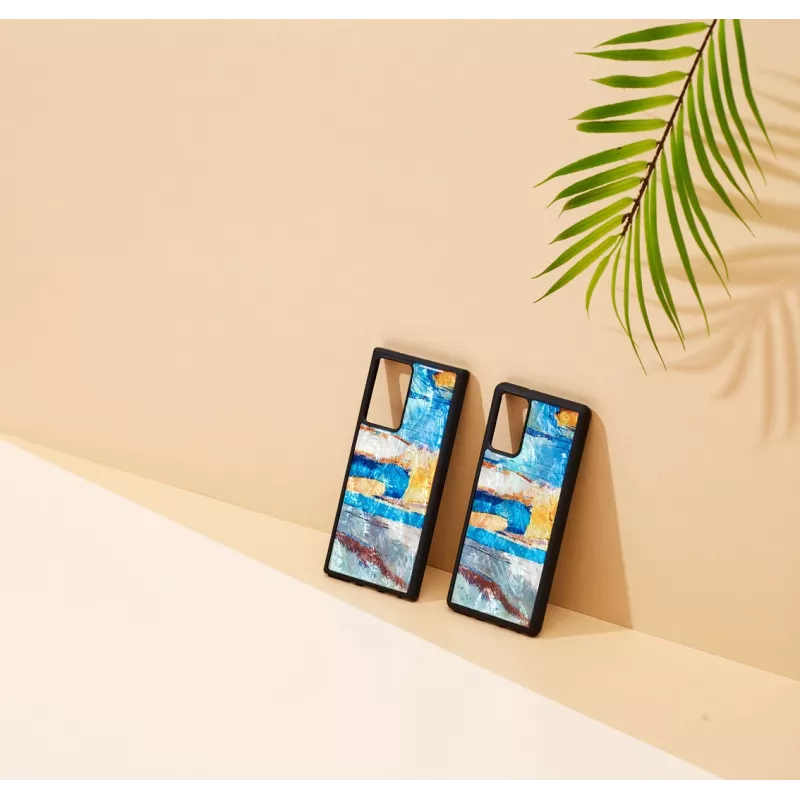 Suojakotelo iKins Samsung Galaxy Note 20 Ultra -malliin — taivaansininen