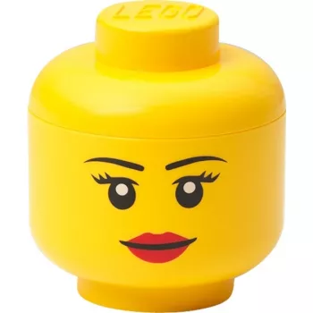 Storage-Head-Mini Room Copenhagenilta – LEGO-yhteensopiva säilytysastia 40331725, Copenhagen Girl -muotoilu