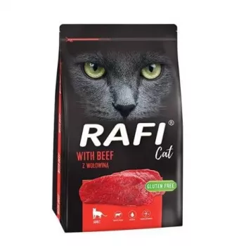DOLINA NOTECI Rafi Cat naudalla - kuivaruoka kissoille - 7 kg
