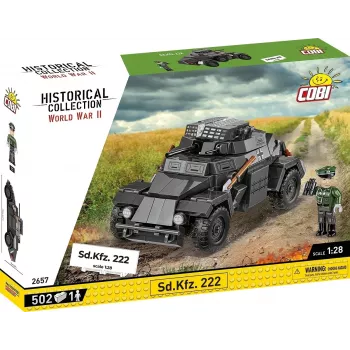 Cobi Blocks Sd.Kfz 222 rakennussarja COBI-2657 — 502 rakennuspalikkaa