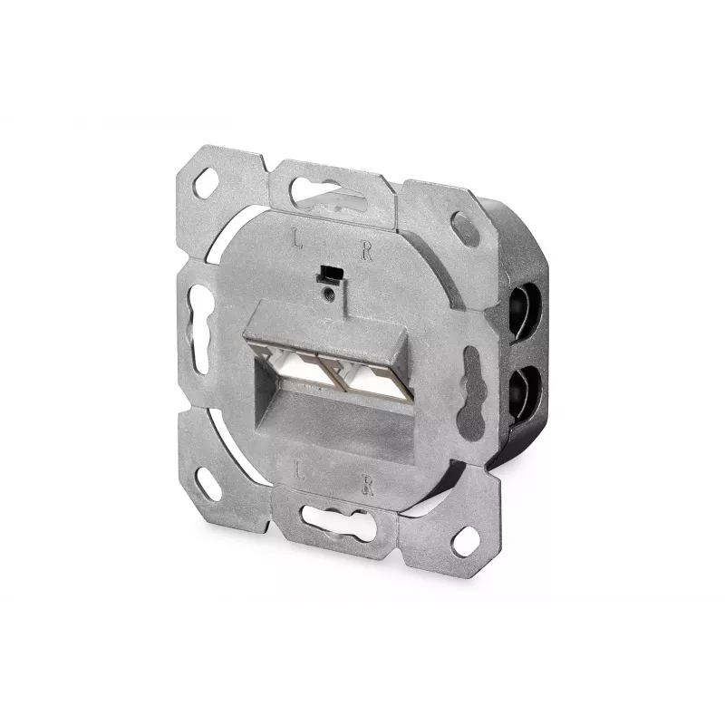 Digitus DN-9006-N CAT 6, luokka E, suojattu pinta-asenteinen verkkorasia, valkoinen