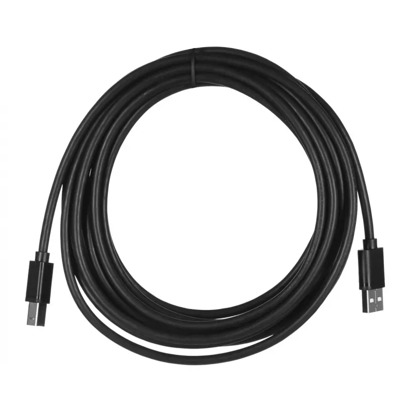 UNITEK Y-C421GBK USB-kaapeli 5 m USB 2.0 USB A USB B musta