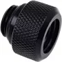 Alphacool Eiszapfen 13 mm HardTube ruuviliitin G1/4 - syvänmusta (17262)