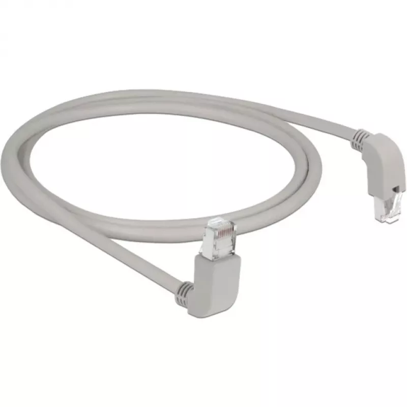 Verkkokaapeli DeLOCK 85871 Cat6a S/FTP 1m harmaa
